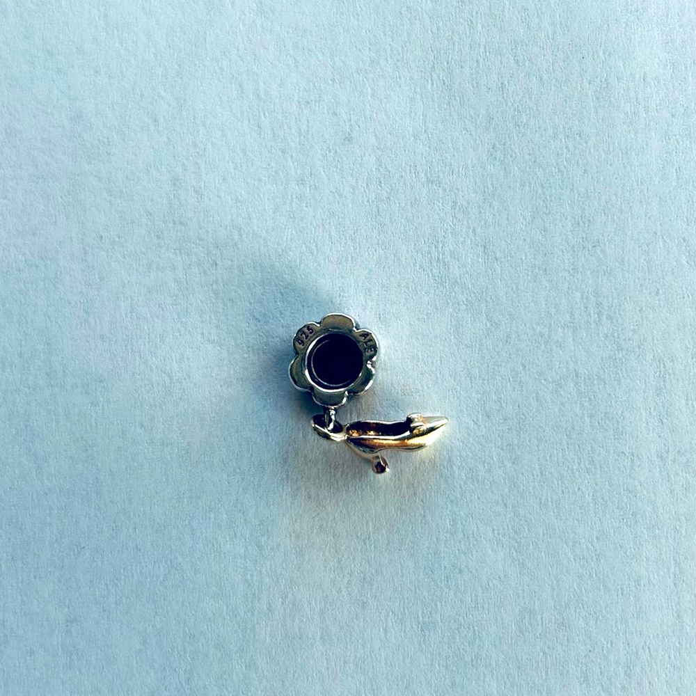Pandora Stiletto Shoe Charm With 14K Gold - Picture 4 of 8